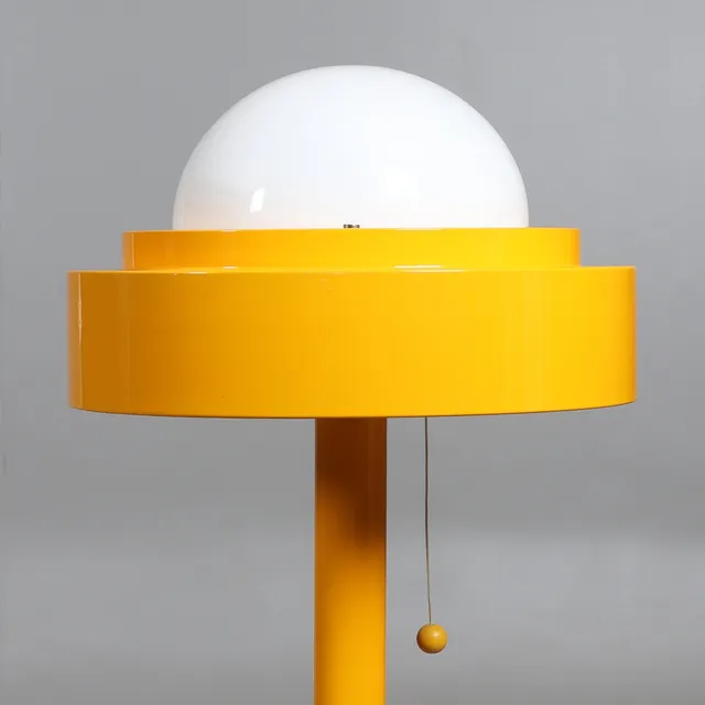 PO STRÖM. Golvlampa, "Lins", IKEA, 1970-tal.