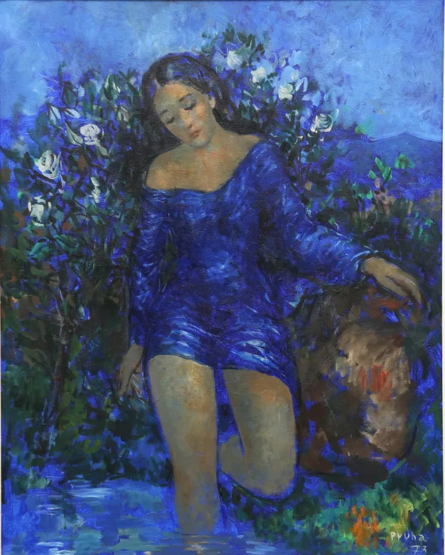 PERE PRUNA. A young woman.