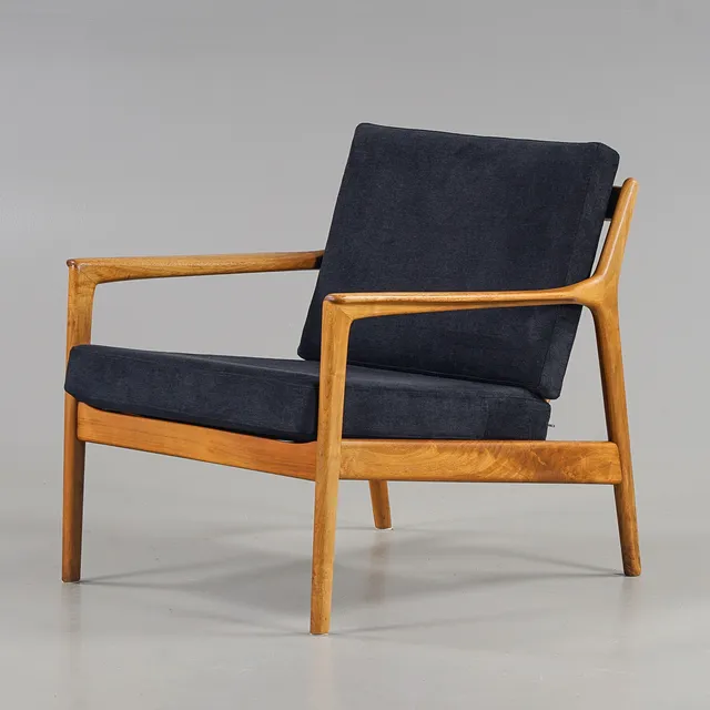FOLKE OHLSSON. Fåtölj "USA 75" Dux, 1960-tal.