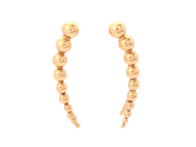 GEORG JENSEN, örhängen, Moonlight grapes, 18K roséguld, längd 27 mm, vikt 3,2 g, krokar.
