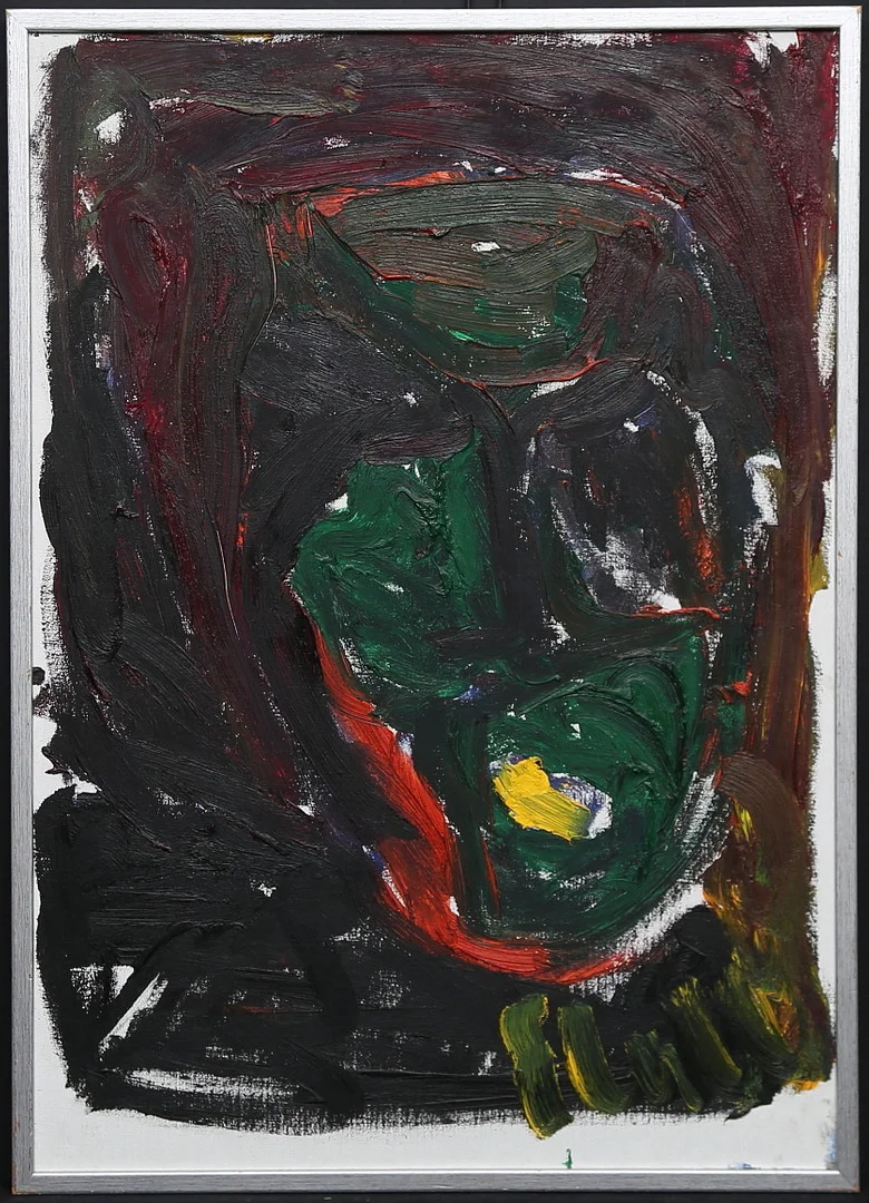 ERLAND CULLBERG. Figurkomposition. Olja på duk, signerad. — Paintings — Gomér & Andersson Linköping