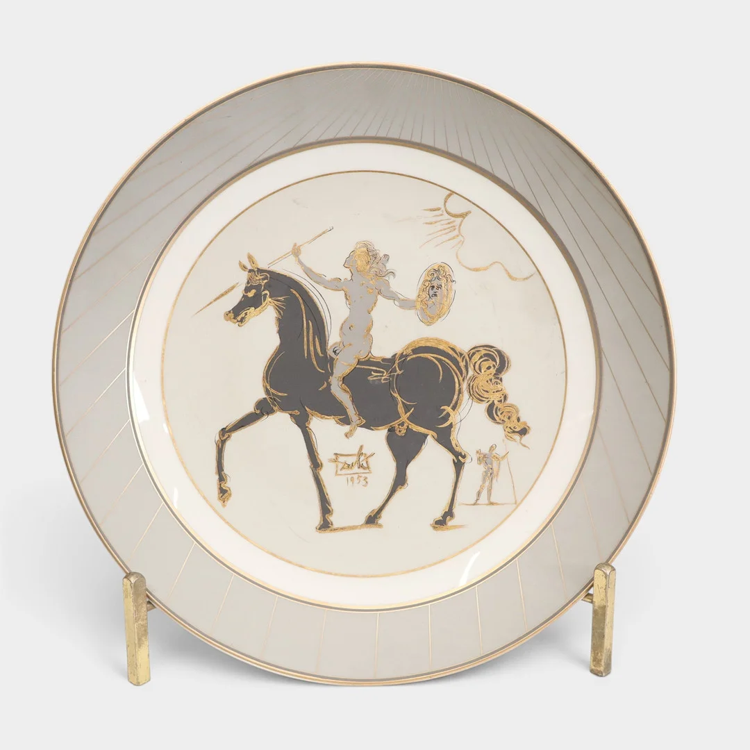 SALVADOR DALÍ (1904-1989). "Guerrero mitológico". — European — Barcelona Auctions