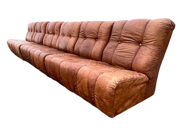 Sofaelemente/modulare Sitzgruppe der 1970er Jahre.