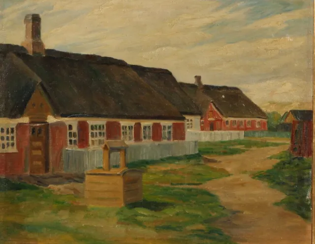 Johan Rohde. Parti fra Sønderho, Fanø