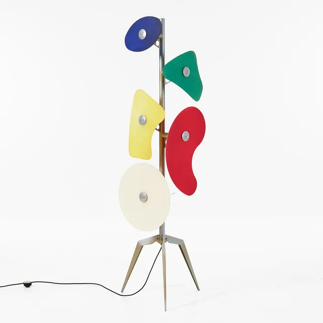 FERRUCCIO LAVIANI. Golvlampa "Foscarini Orbital".