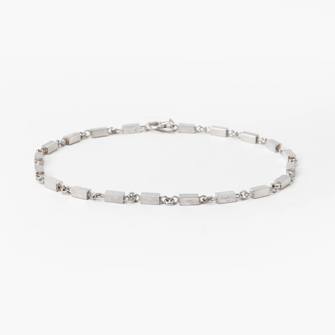 ARVO SAARELA. Halskedja, silver, Enköping, 1963. — Necklace — Göteborgs Auktionsverk