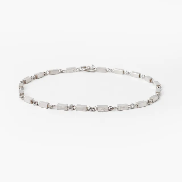 ARVO SAARELA. Halskedja, silver, Enköping, 1963.
