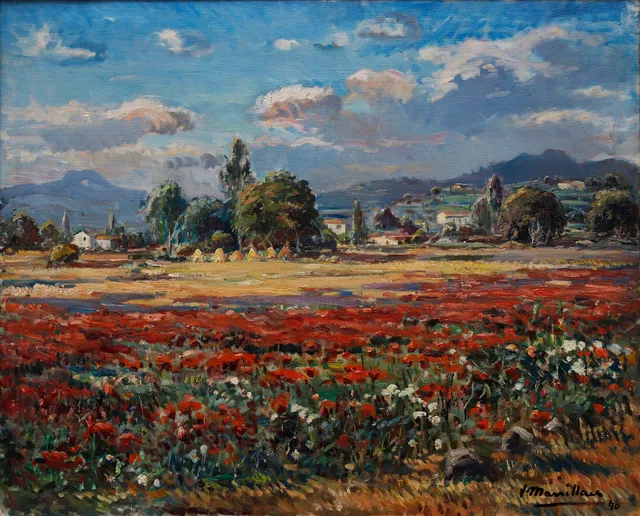 JOAQUIM MARSILLACH. Landscape.