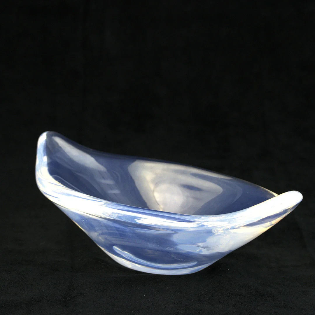 SVEN PALMQVIST. Skål, glas, "Selena", signerad PU, Orrefors. — Art glass — Höganäs Auktionsverk