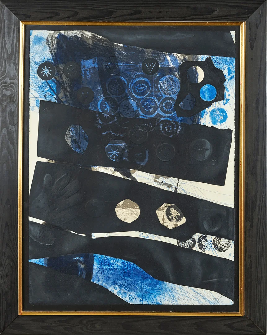ANTONI CLAVÉ (SPANIEN, 1913-2005). Komposition, carborundum, signerad Clavé, E.A. — Engravings & Prints — Stockholms Auktionsverk Sickla