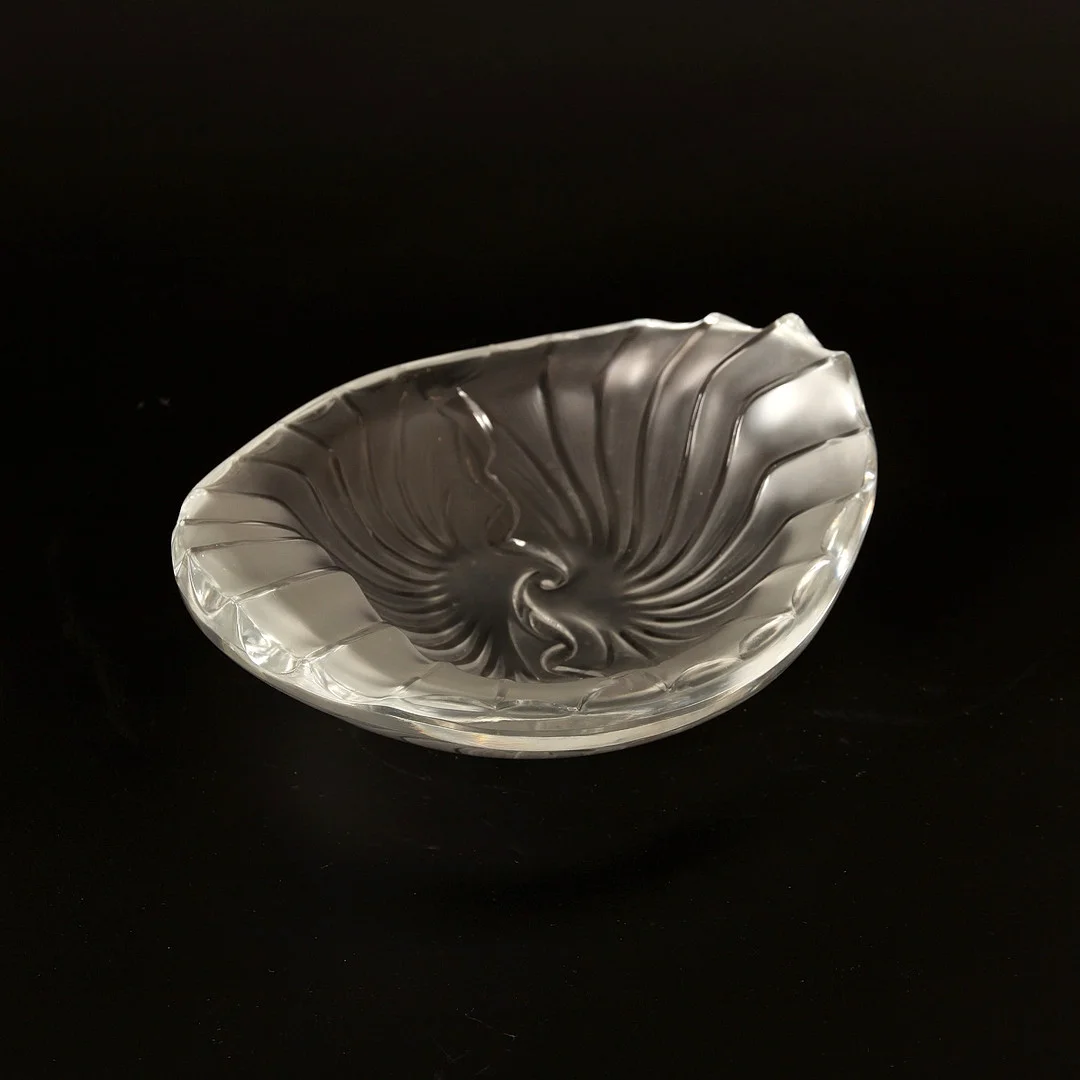 GLASSKÅL, "Nancy", Lalique Crystal. — Utility glass — Auktionsverket Engelholm