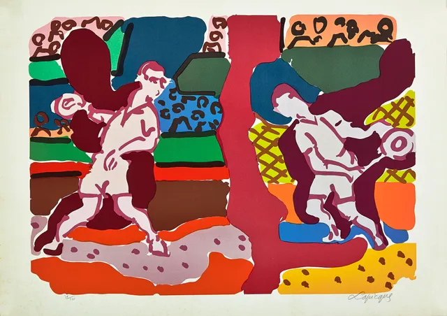 Lapicque, Charles — Figurkomposisjon