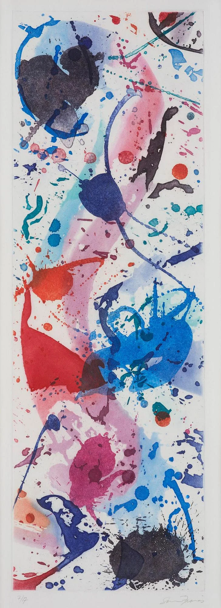 Sam Francis, Utan titel. — Bukowskis