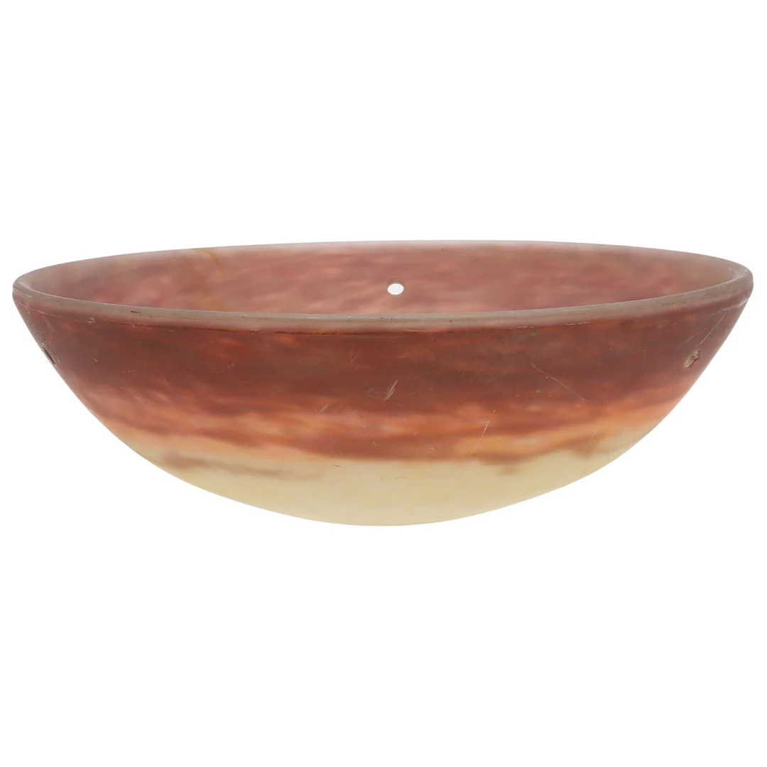 MULLER FRERES FRENCH GLASS SHADE. — Art glass — Lawrences Auctioneers