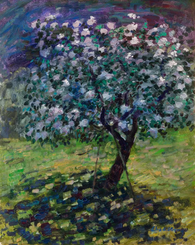 Bertil Wahlberg, Blommande frukträd.