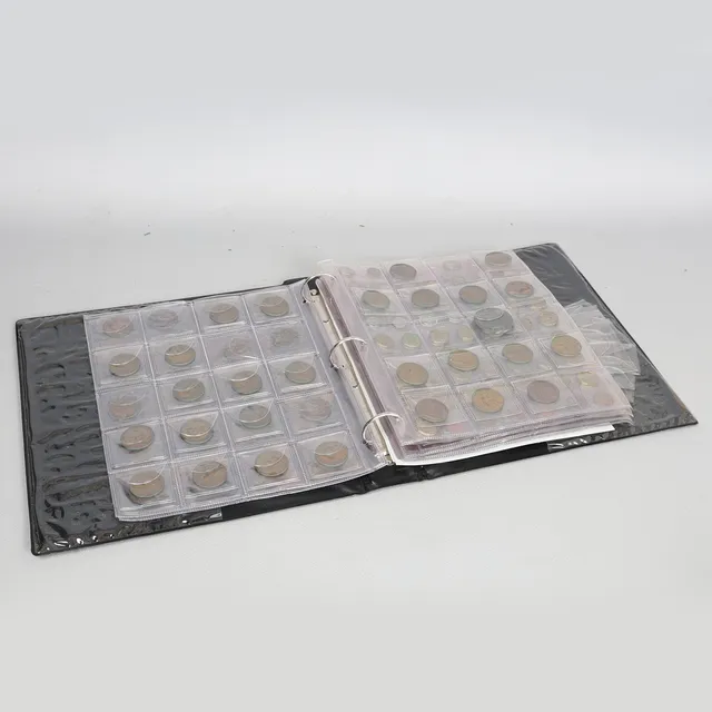 INTERESTING COIN ALBUM.