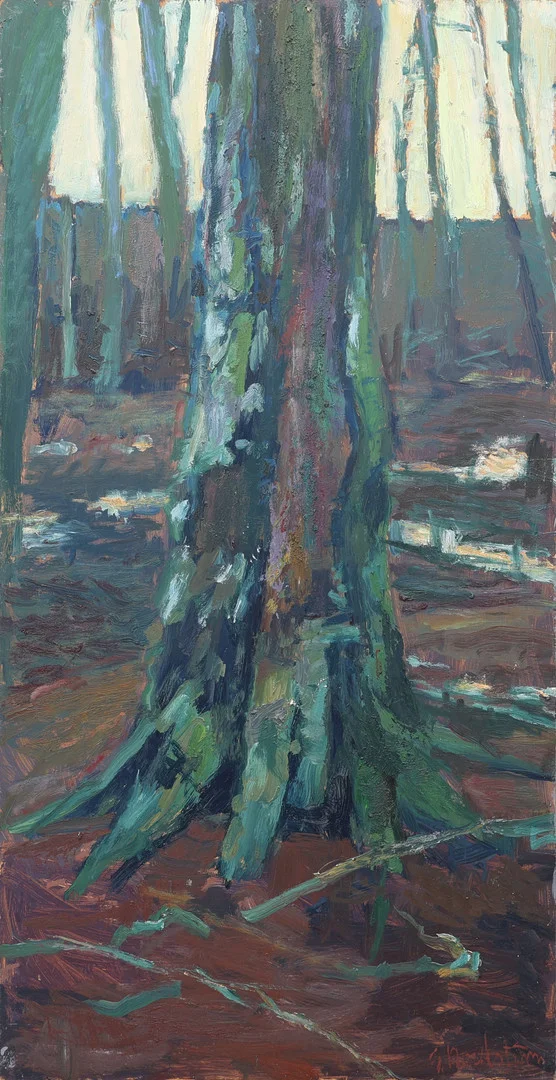 GERHARD NORDSTRÖM. "STAM". — Paintings — Crafoord Auktioner Lund