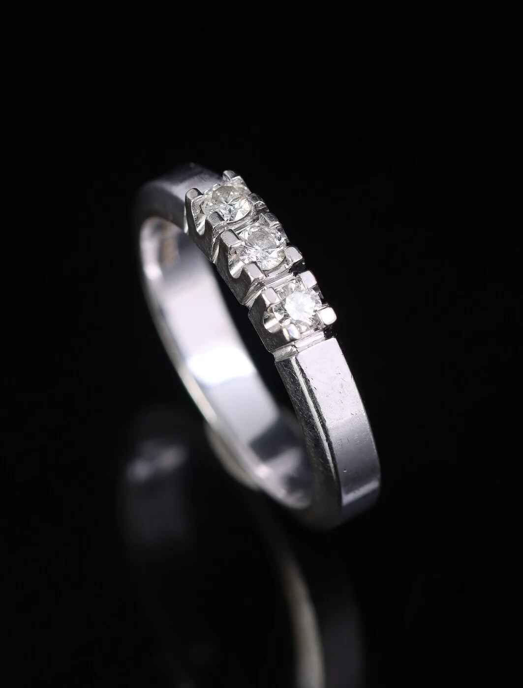 Alliancering af 14 kt. hvidguld — Jewellery/Rings — Lauritz