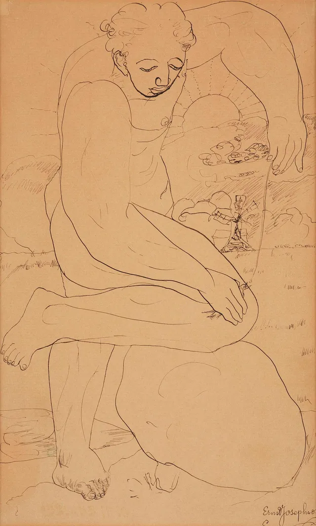 Ernst Josephson, "Papageno (Fågelfångaren)".