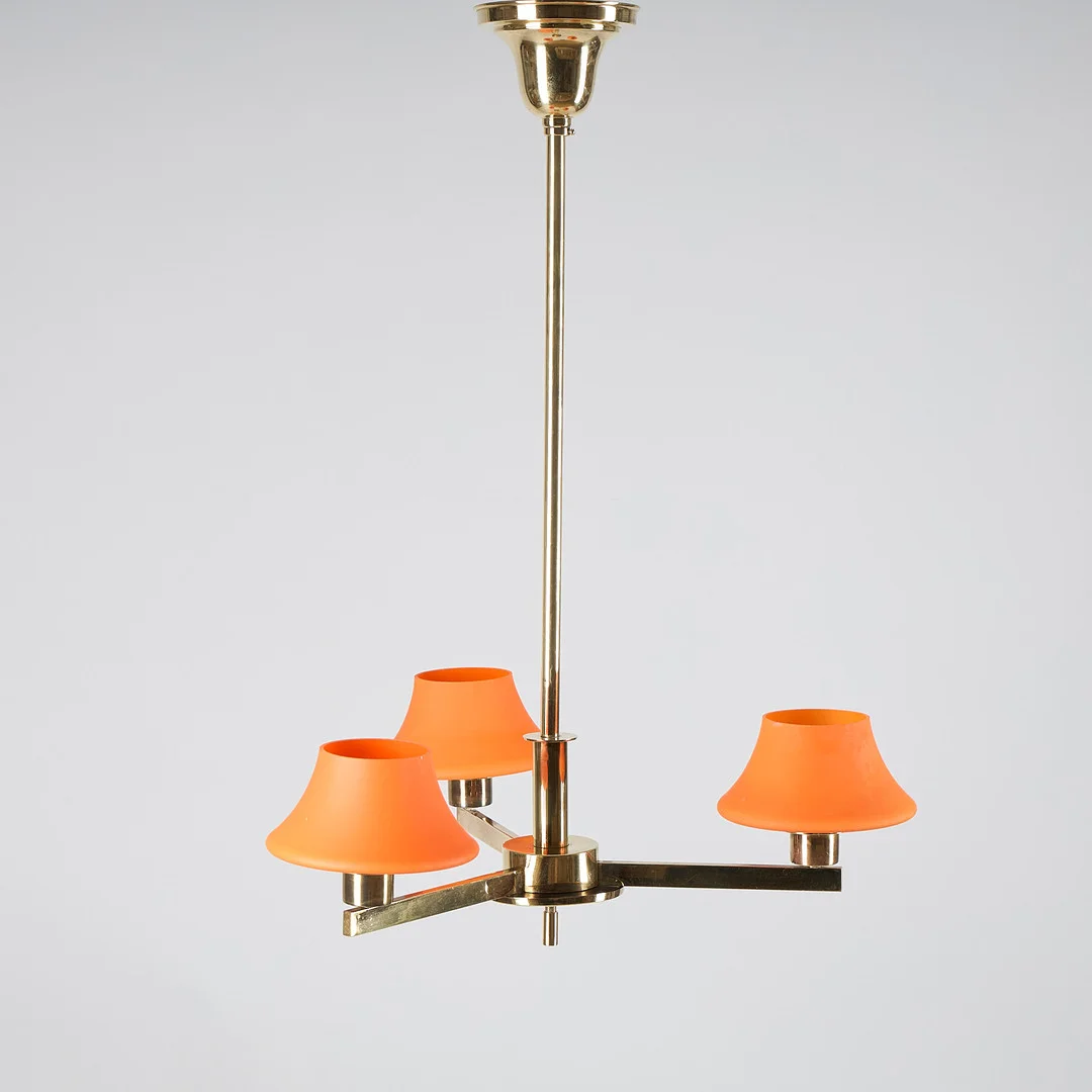 Paavo Tynell, taklampa, modell 3021/3 Taito 1930-tal. — Ceiling lights — Stockholms Auktionsverk Helsinki