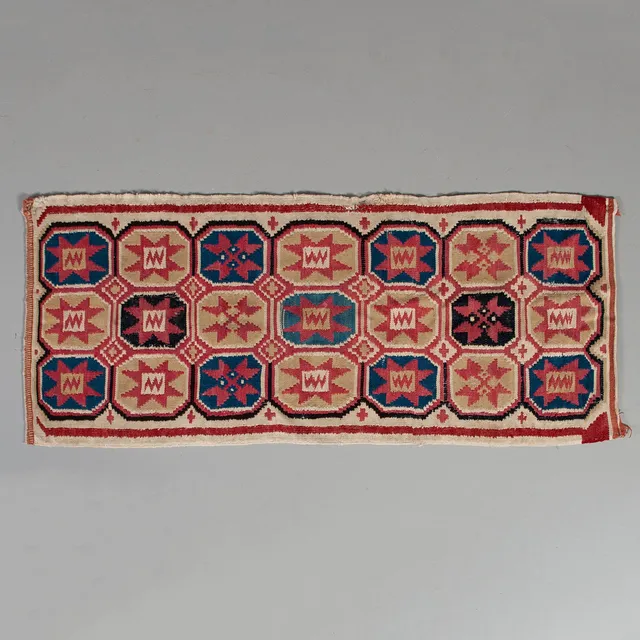 ÅKDYNA. Aagedyna, 1800-talets första del, rölakan, 100 x 43 cm.