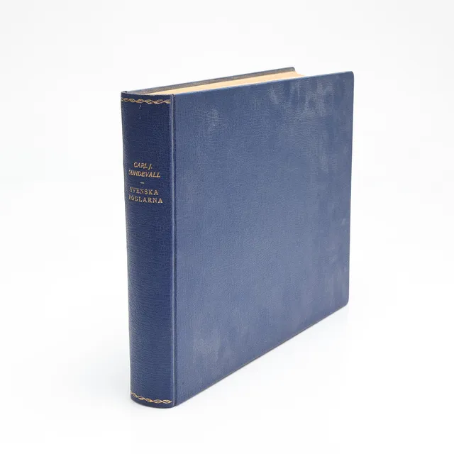 BOK, "Svenska foglarna", Carl J Sundevall, Stockholm.
