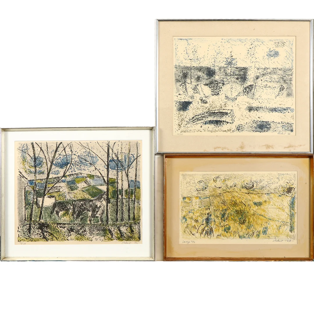 Poul Ekelund. Summer landscapes. (3) — Paintings and sculptures/Prints and photography — Lauritz