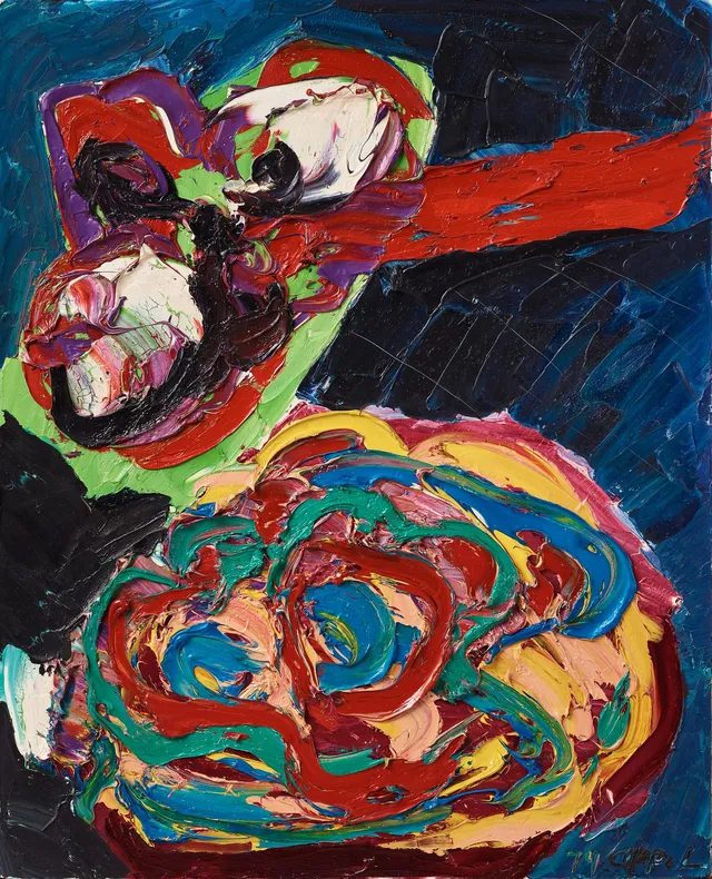 Karel Appel, Utan titel.