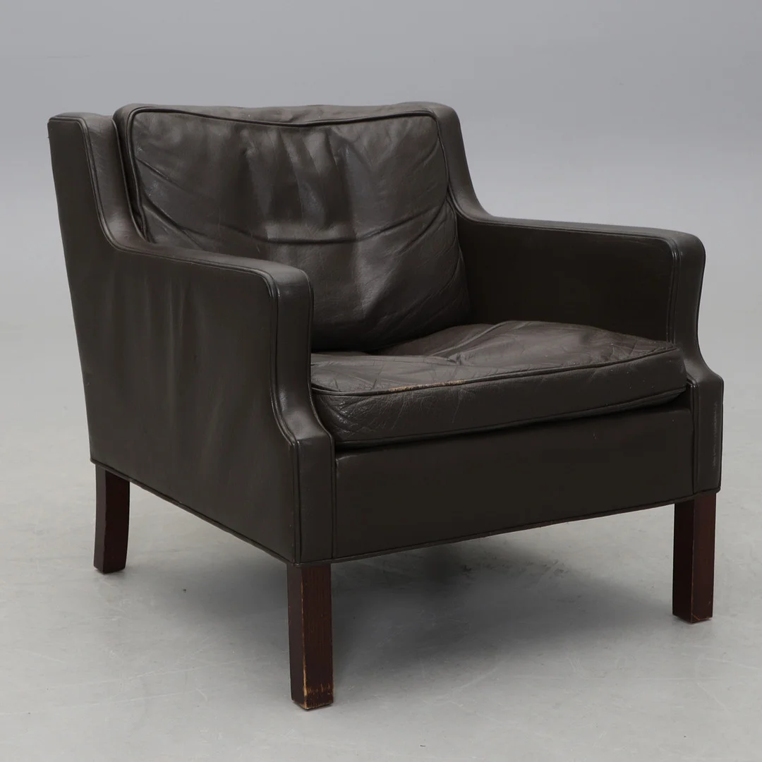 FÅTÖLJ, Danmark, 1960/70-tal. — Armchairs & Chairs — Crafoord Auktioner Malmö