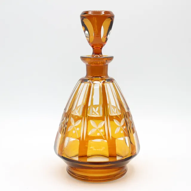 ART DECO KARAFFE BÖHMEN.