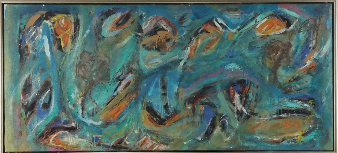 Rolf Gjedsted. Abstract composition. — Paintings and sculptures/Modern pictorial arts — Lauritz