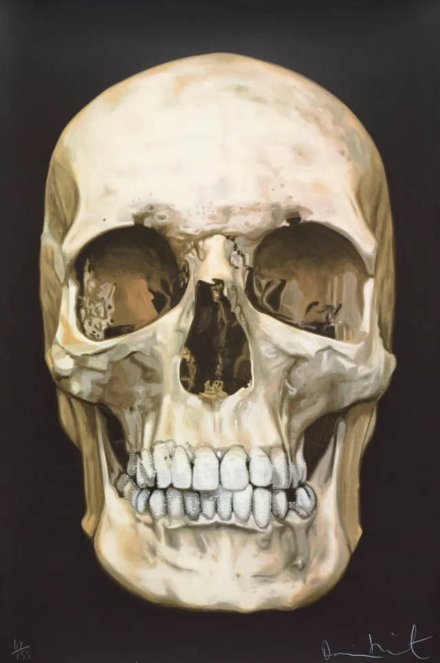 Hirst, Damien — "The Skull Beneath the Skin" 2005