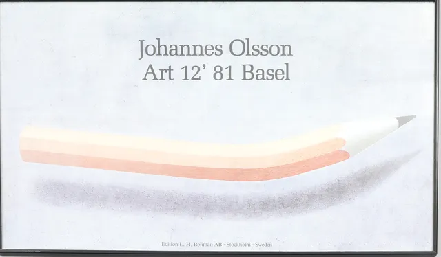 AFFISCH, Johannes Olsson.
