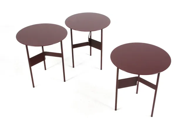 Jonas Trampedach for HAY. Three side tables / coffee tables, model Shim (3)