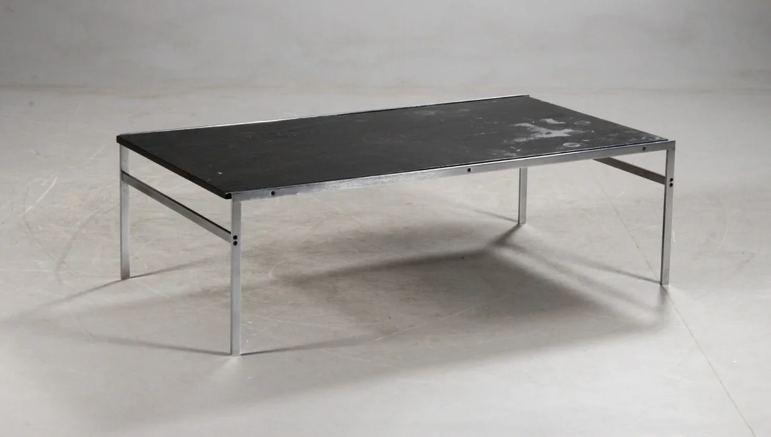 Preben Fabricius og Jørgen Kastholm. Sofabord, model BO-551 — Furniture/Coffee tables, occasional tables — Lauritz