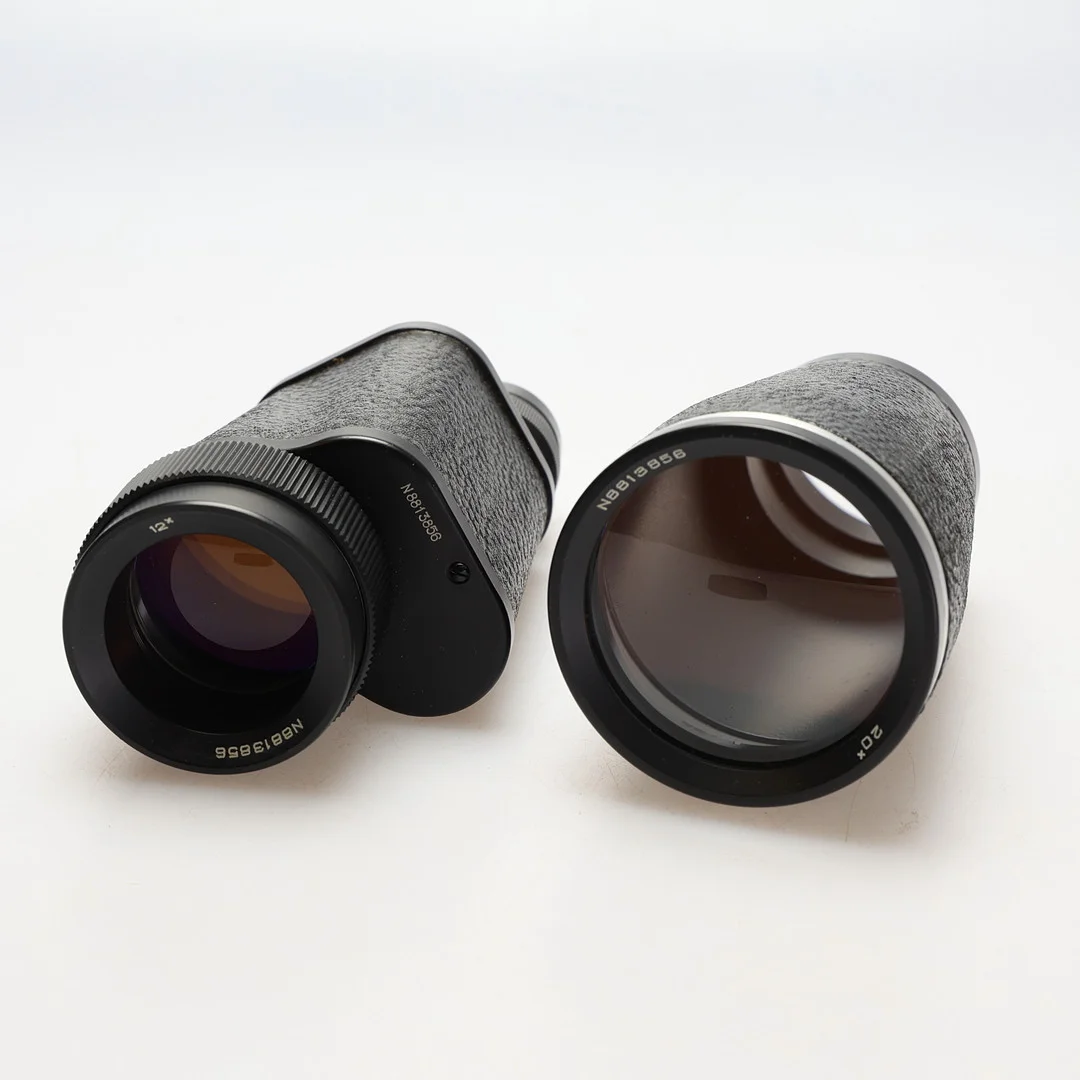 KIKARE, monokulär, 12 x 40, 20 x 60mm, 1980-tal, USSR. — Optics — Gomér & Andersson Jönköping