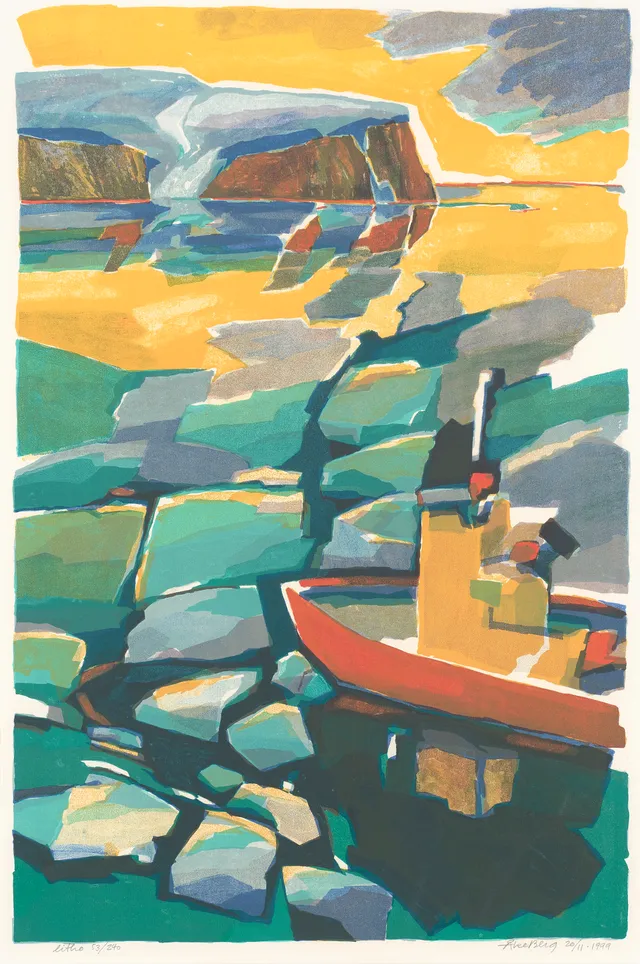 Berg, Åke — Ved kysten, 1999