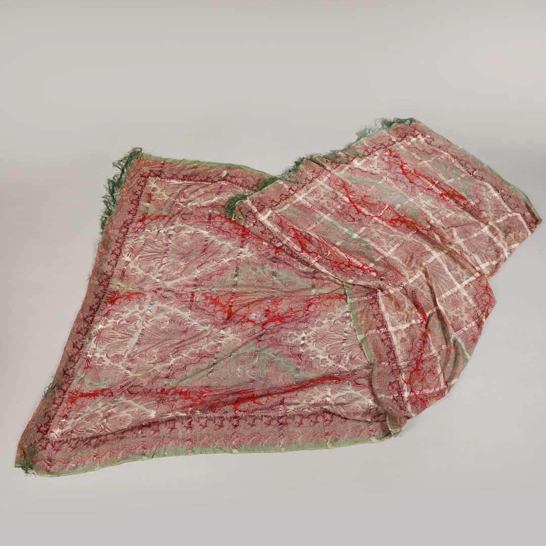 A 19TH CENTURY KASHMIR SHAWL. — Textiles — Bishop & Miller