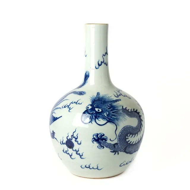 VAS, porslin, Kina, 1800-tal.