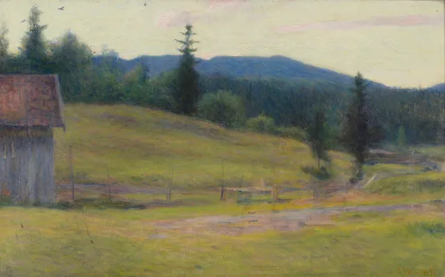 Werenskiold, Erik — Ved Sandvika, Bærum, 1891