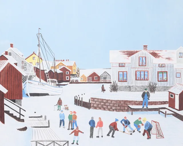 ULF S NILSSON. Litografi, signerad, numrerad 311/360.