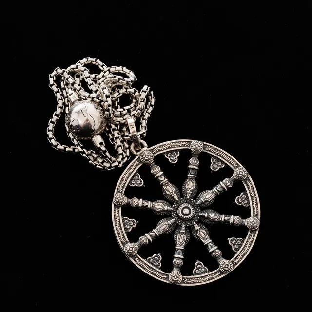 THOMAS SABO. Collier, Sterlingsilver.