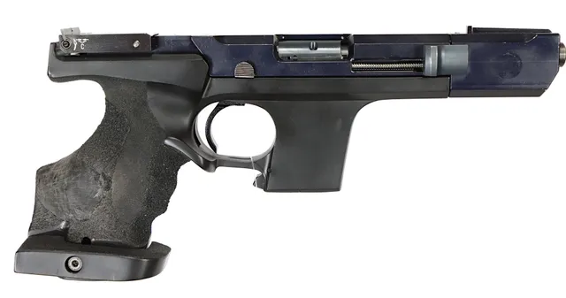 PISTOL, Flerskott, fabrikat Hämmerli, modell SP20, kaliber .22LR, tillv.nr 02061, se-nr SE0184795.