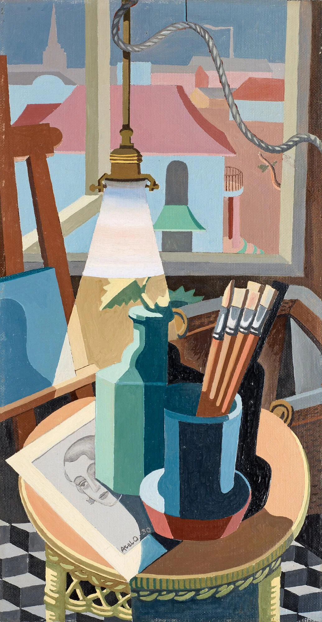 Axel Olson, "Interiör". — Bukowskis