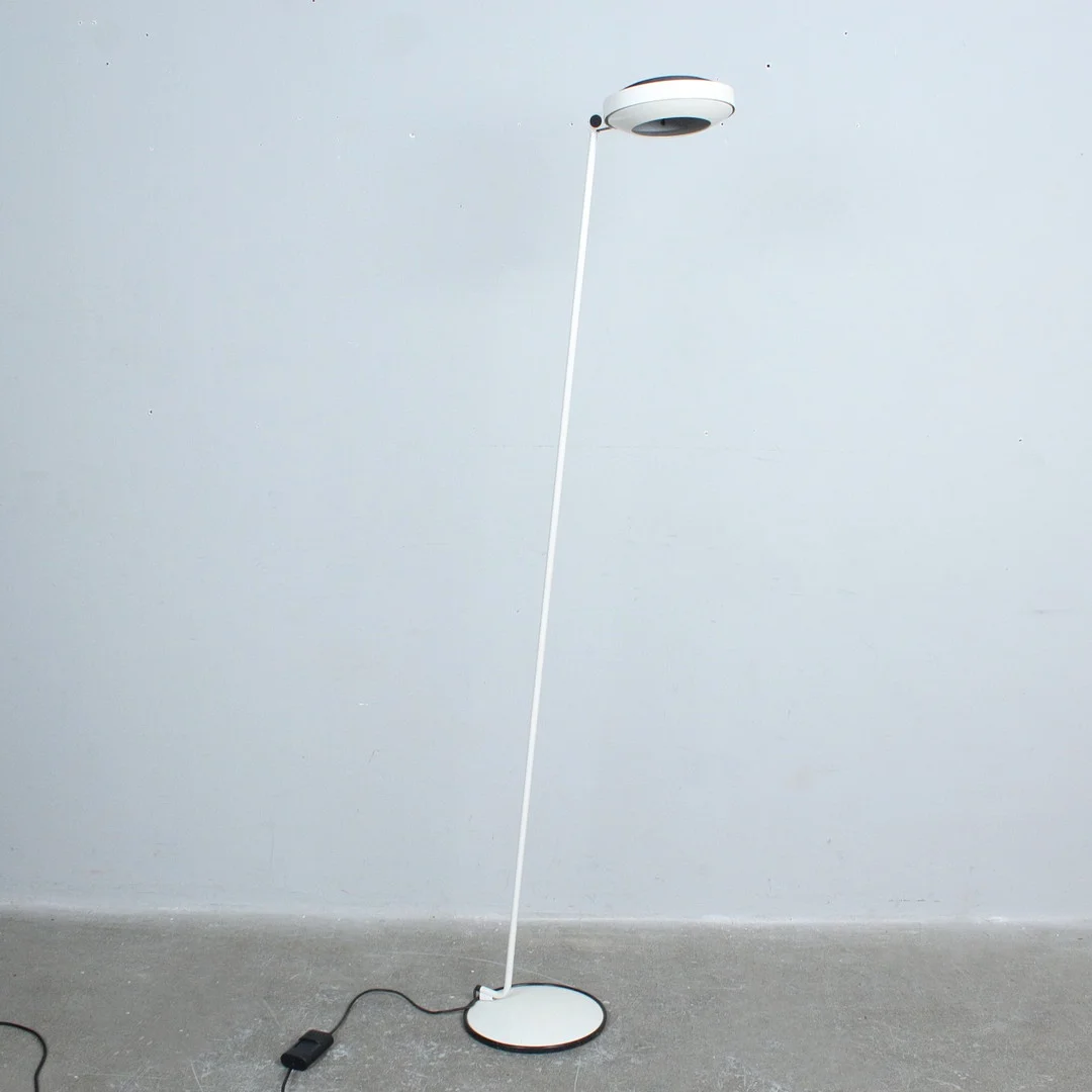 TOMMASO CIMINI. Lumina, Stehlampe, Modell '' Elle 1 '' Dimmbar, 1980er. — Floor lights — Stockholms Auktionsverk Düsseldorf/Neuss