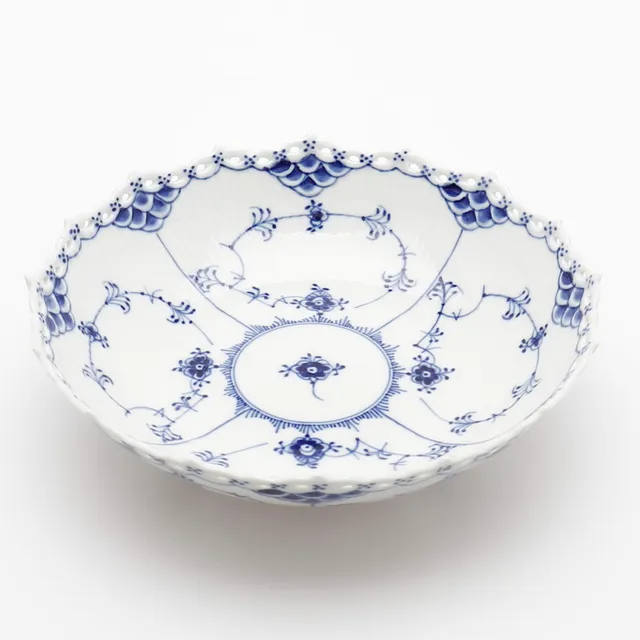 SKÅL, MUSSELMALET, HELBLOND, ROYAL COPENHAGEN.