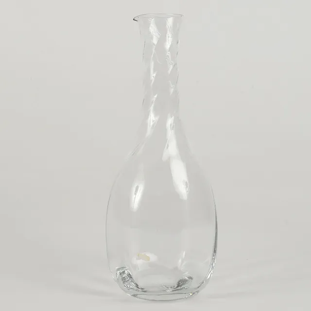 BERTIL VALLIEN. Karaff, "Chateau", glas, Kosta Boda.