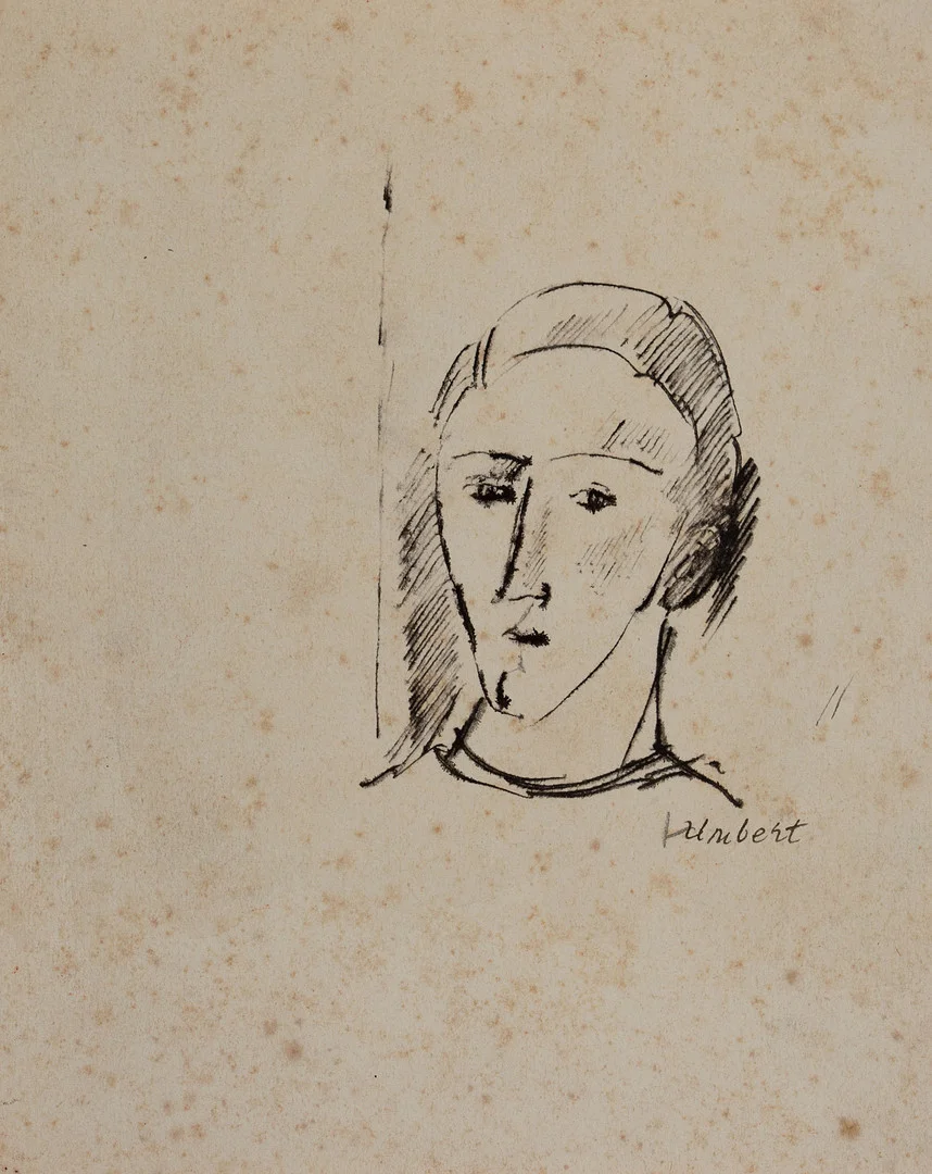 MANUEL HUMBERT ESTEVE. Studies and Flower vase. — Drawings — Balclis