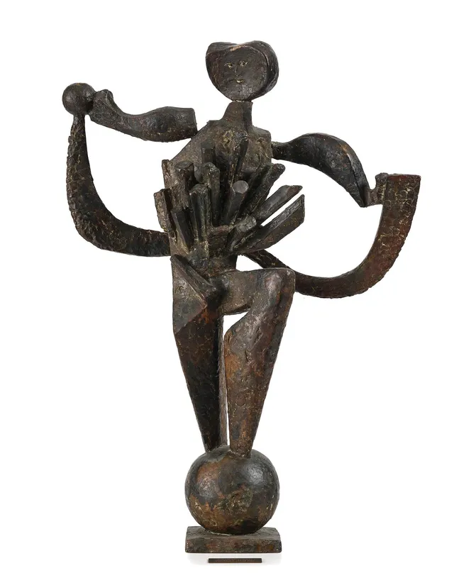 Eric Grate, "Dansande fetisch".