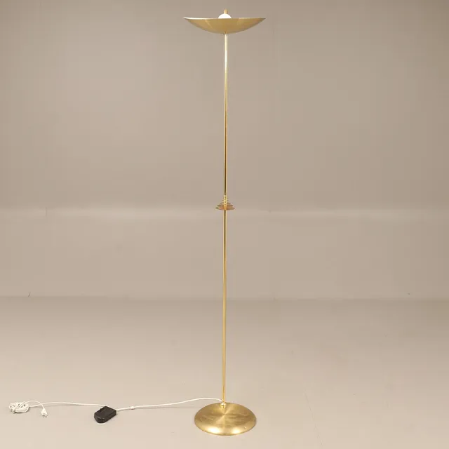 GOLVLAMPA, mässing, ÖIA.